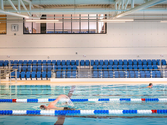 Sports Centre photography by Richard Fraser
