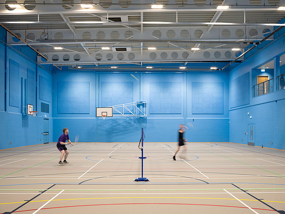 Sports Centre photography by Richard Fraser