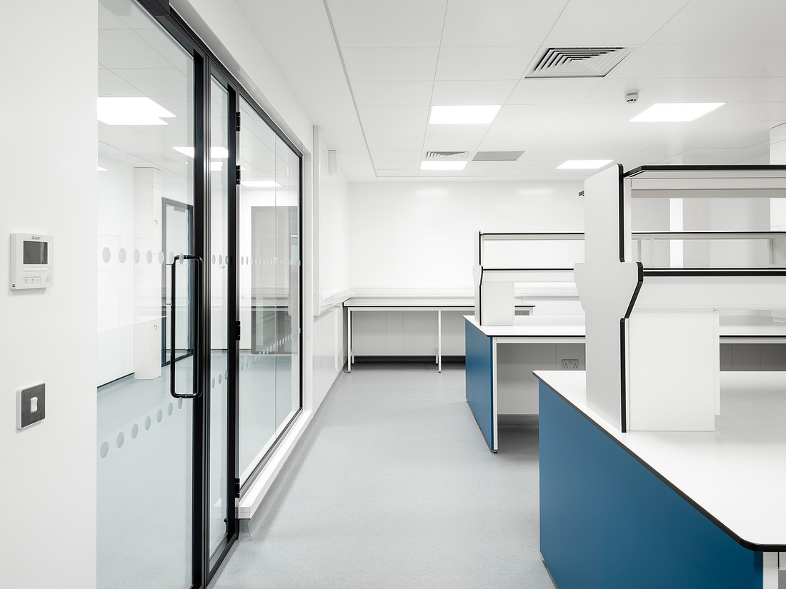 Architectural photography of labs in Oxford