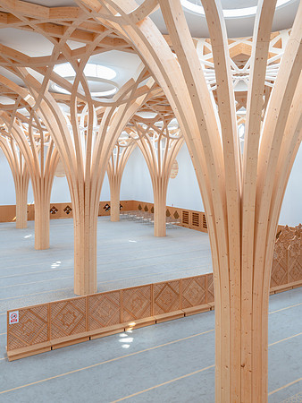 Eco Mosque by Marks Barfield Architects