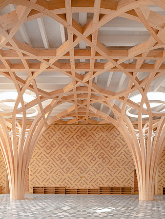 Eco Mosque by Marks Barfield Architects