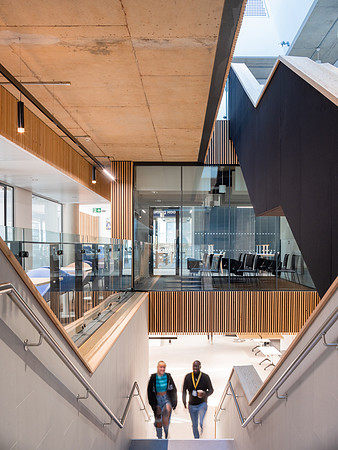 Richard Fraser architectural and interior photography services: ARU Peterborough