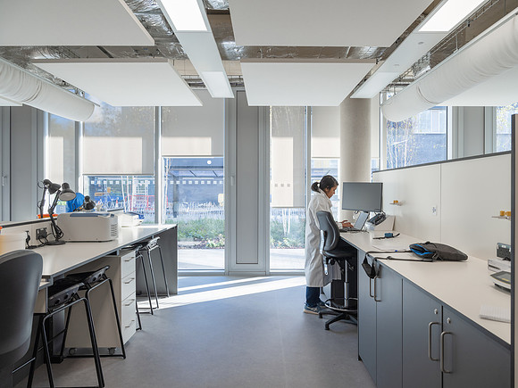 Richard Fraser architectural and interior photography services: ARU Peterborough