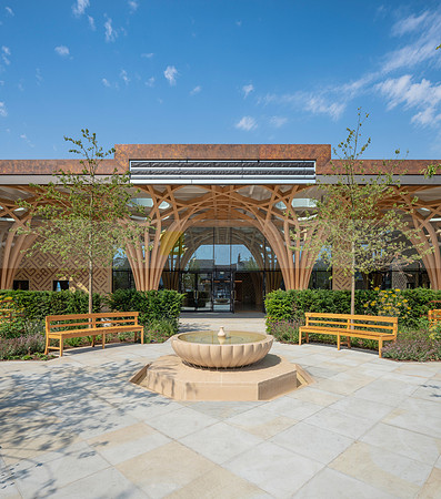 Cambridge Mosque by Marks Barfield Architects