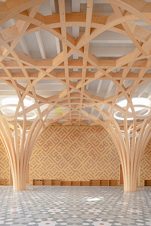 Cambridge Mosque by Marks Barfield Architects