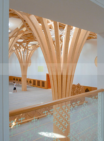 Cambridge Mosque by Marks Barfield Architects