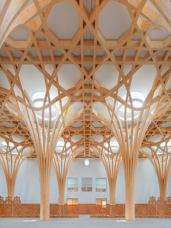 Cambridge Mosque by Marks Barfield Architects