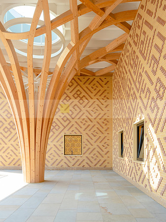 Cambridge Mosque by Marks Barfield Architects